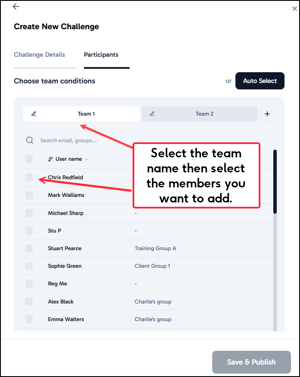 Manully adding users to a group